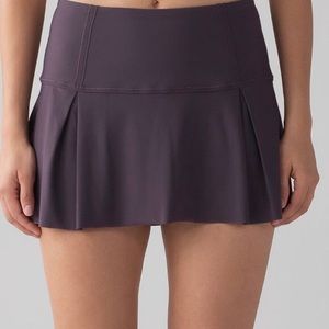 Lululemon Lost In Pace skirt/skort Black Currant